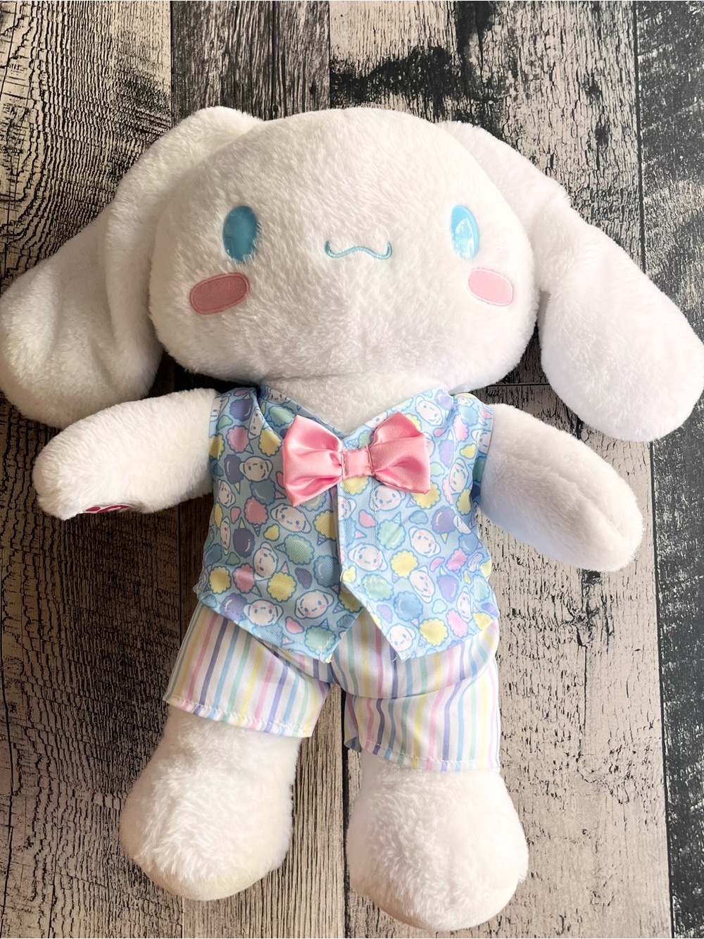 Build A Bear BAB Hello Kitty Friends Sanrio Cinnamoroll Plush w/pajamas